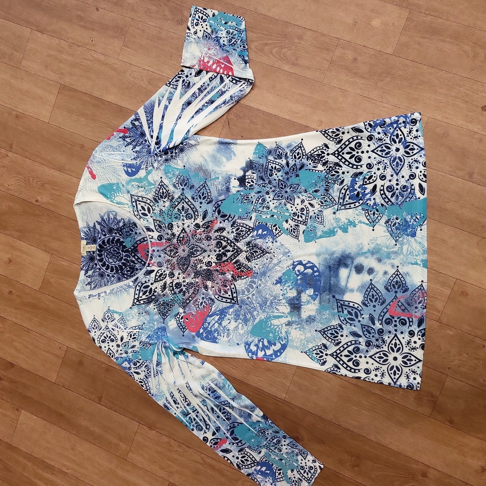 Reba 3/4 sleeve top